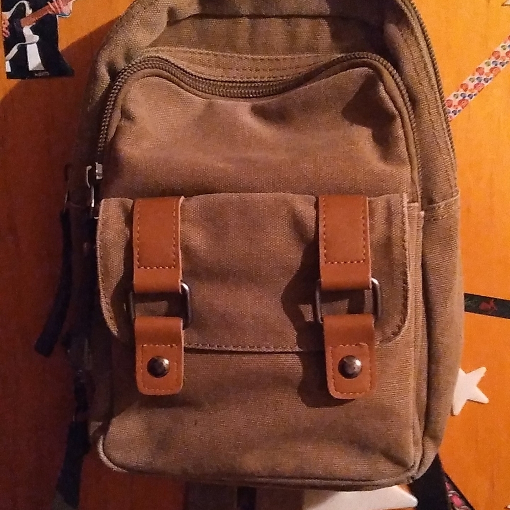 Vintage Mini Backpack